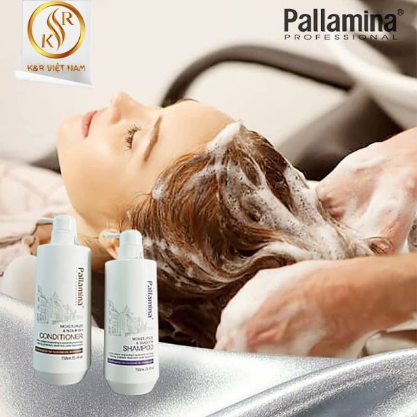 Dầu gội phục hồi Pallamina - 400ml - Ảnh 2