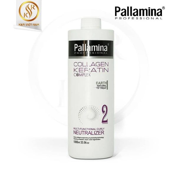 Dập định hình tóc uốn Pallamina số 2 - 1000ml - Ảnh 2
