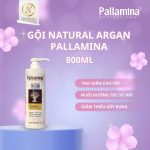 Bộ gội xả Natural Argan Pallamina 800ml - Ảnh 3