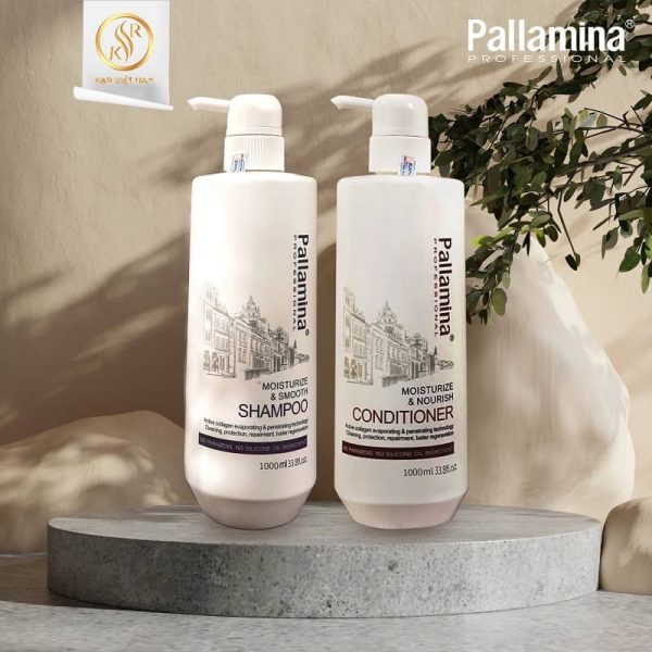 Dầu xả phục hồi Pallamina - 1000ml - Ảnh 2