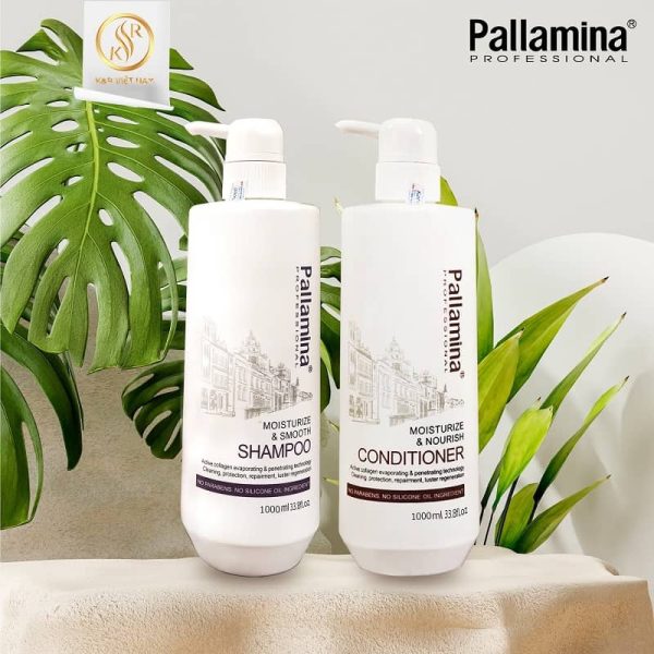Bộ gội xả Pallamina 1000ml - Ảnh 4